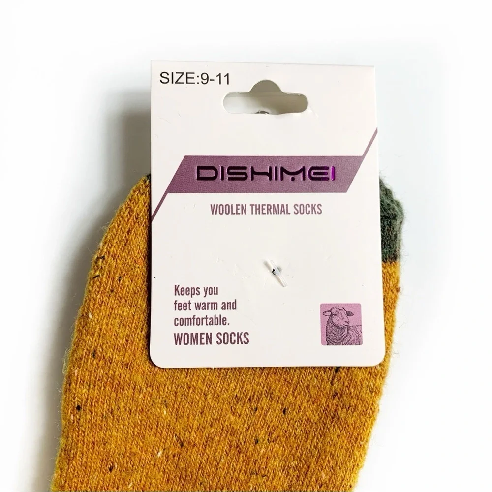 Wool Blend Sock Gift Set (3 Pairs) Women’s 9-11 Cozy Warm Winter Socks NWT